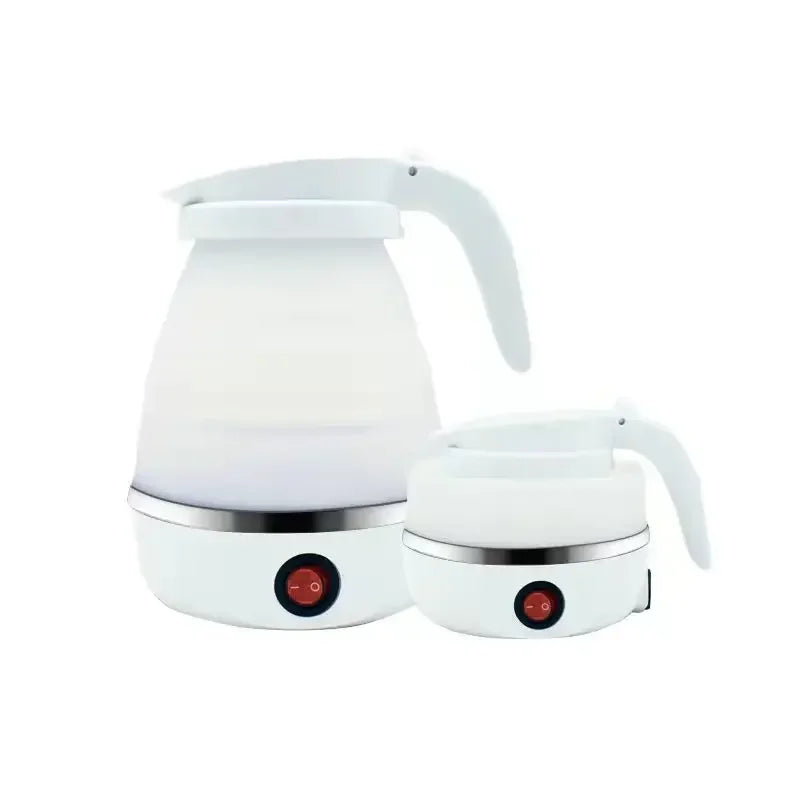 600ml Foldable Silicone Travel Kettle – Portable & Leakproof