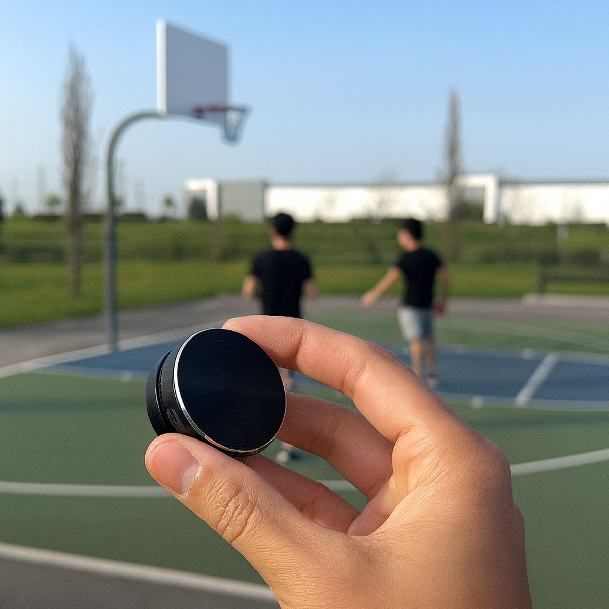 Mini Bone Conduction TWS Bluetooth Speaker – Stereo & FM Radio