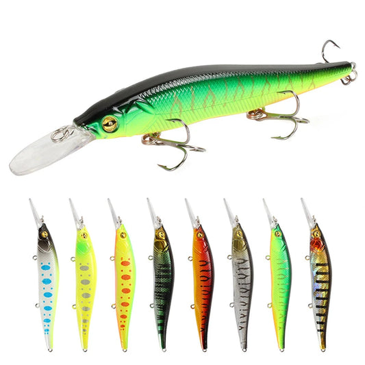 Floating Minnow Crankbait 13.5cm 15.8g – Hard Bait for Bass & Pike