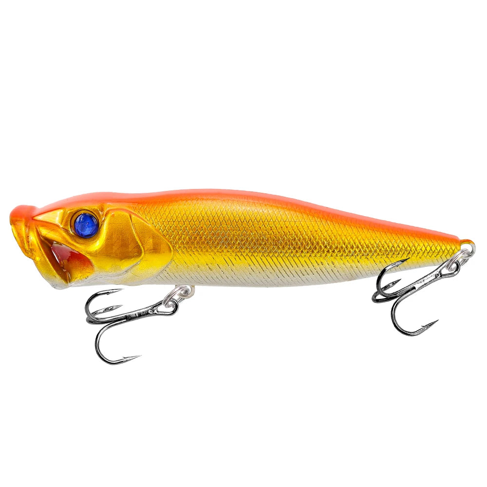 Topwater Popper Fishing Lure 9cm 12.5g – Hard Bait for Bass & Pike