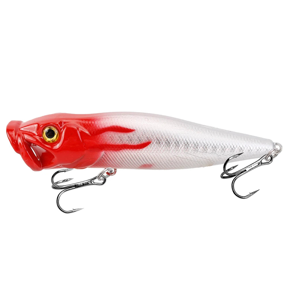 Topwater Popper Fishing Lure 9cm 12.5g – Hard Bait for Bass & Pike