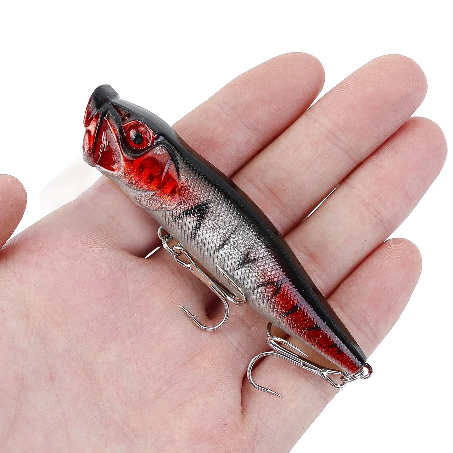Topwater Popper Fishing Lure 9cm 12.5g – Hard Bait for Bass & Pike