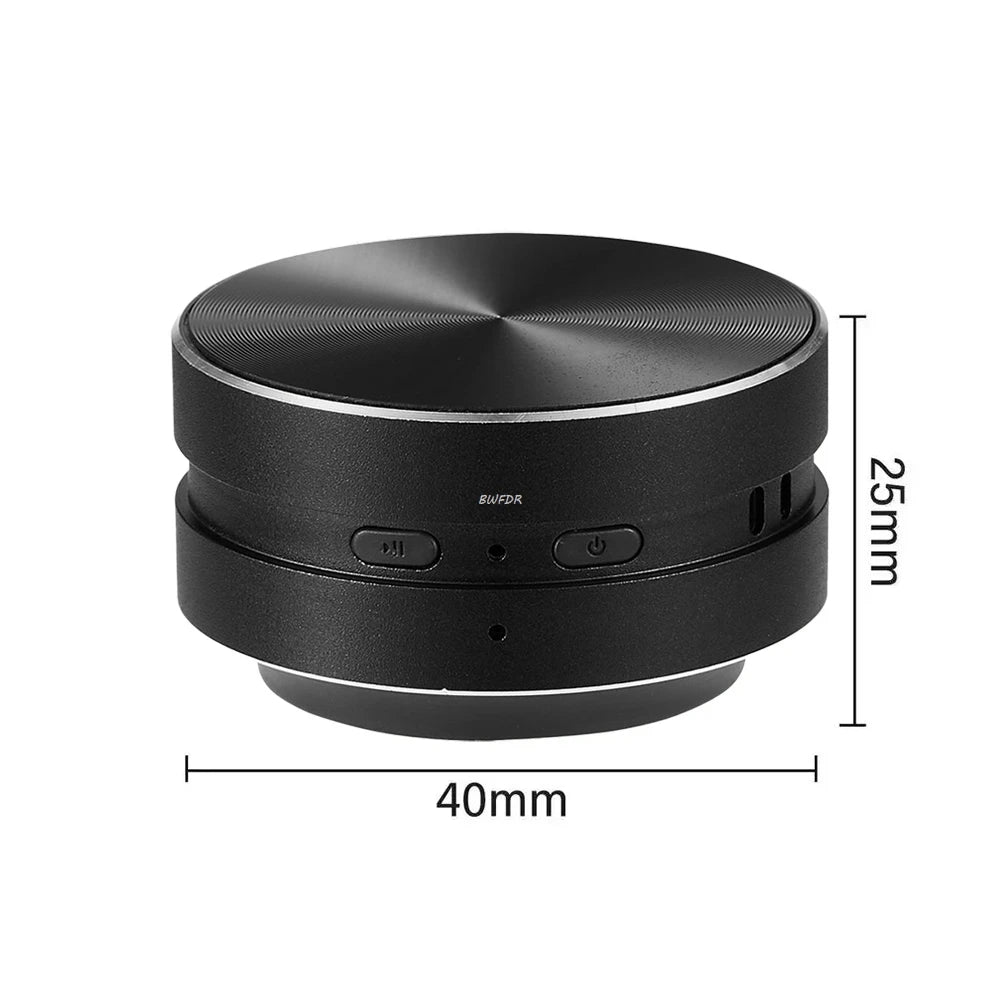 Mini Bone Conduction TWS Bluetooth Speaker – Stereo & FM Radio