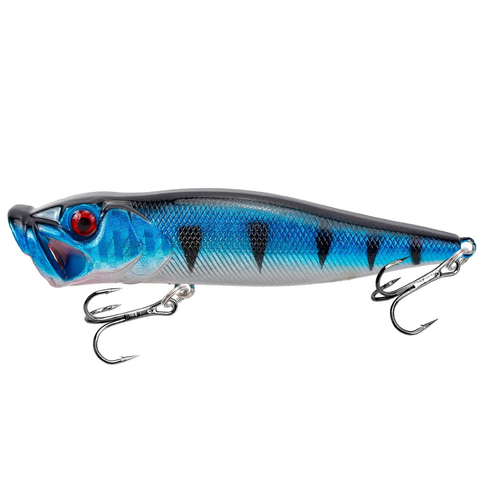 Topwater Popper Fishing Lure 9cm 12.5g – Hard Bait for Bass & Pike