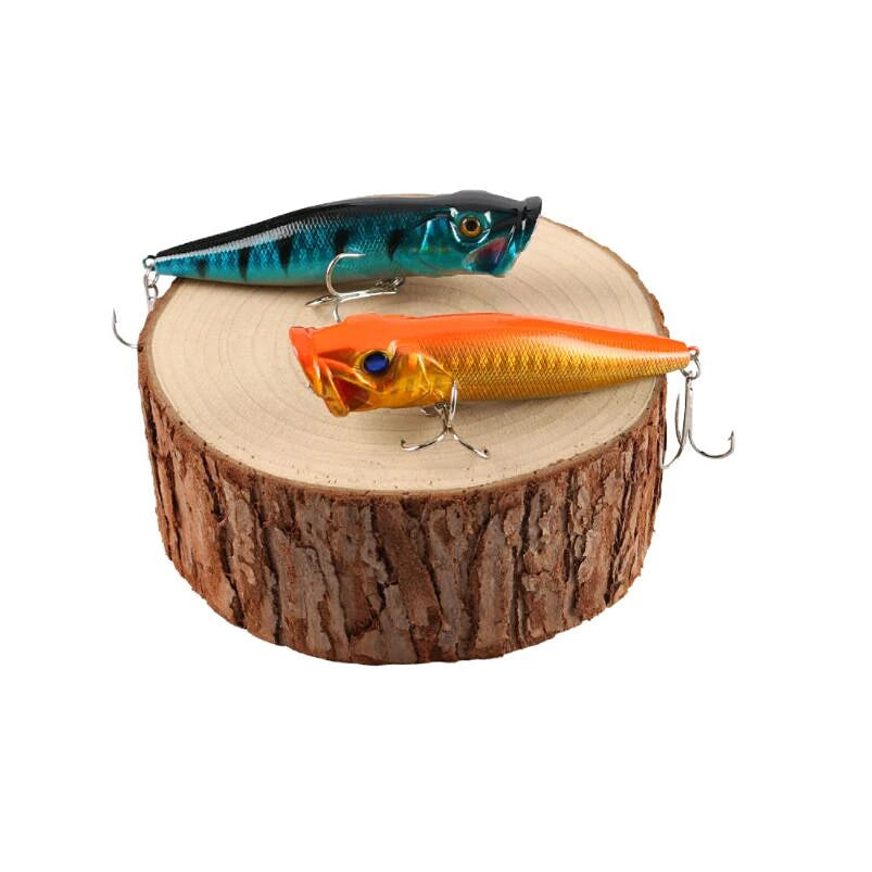 Topwater Popper Fishing Lure 9cm 12.5g – Hard Bait for Bass & Pike